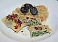 Maultaschen mit Blutwurst auf Sauerkraut