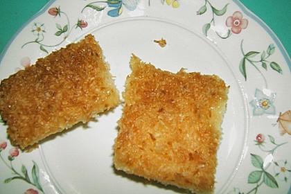 Buttermilch - Kuchen mit Kokos 3