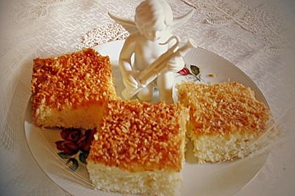 Buttermilch - Kuchen mit Kokos 5