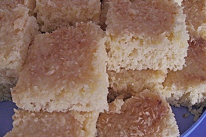 Buttermilch - Kuchen mit Kokos 13
