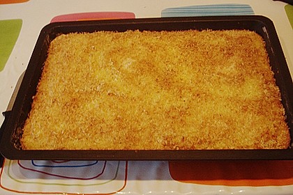 Buttermilch - Kuchen mit Kokos 15