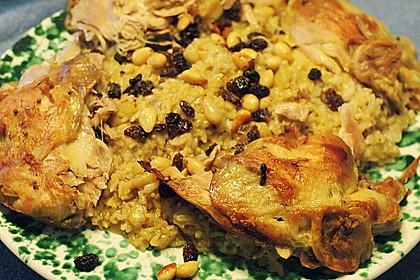 Indisches Chicken Biryani 1