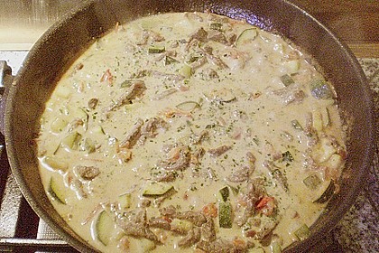 Penne mit Rinderfiletspitzen 1