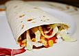 Tortillas mit Putenfleisch