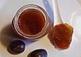 Marmelade aus gelben Pflaumen