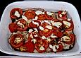 &Uuml;berbackene Auberginen mit Ziegenk&auml;se