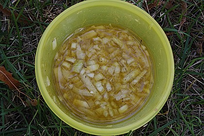 Salat mit gebratenen Champignons 4