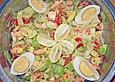 Avocado - Salat mit Krebsfleisch