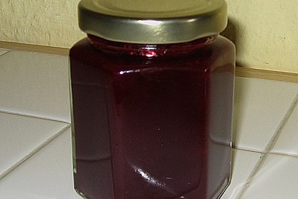 Weihnachtliche Sauerkirsch - Lebkuchen - Marmelade 3