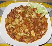 Einfache Bohnenpfanne (Bild)
