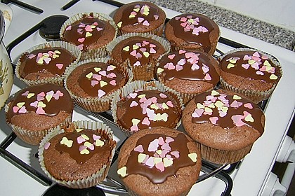 Schoko - Orangen - Muffins