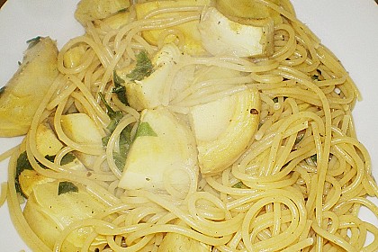 Pasta mit Artischocken