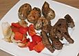 Geschnetzelte H&uuml;ftsteaks mit Rosmarinkartoffeln