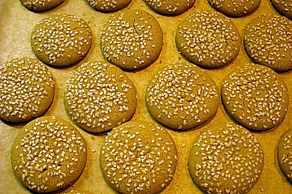 Erdnuss - Sesam - Plätzchen 6