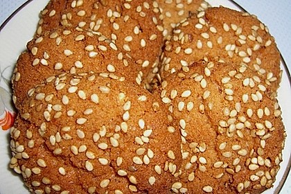 Erdnuss - Sesam - Plätzchen 8