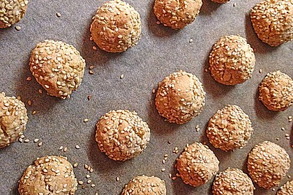 Erdnuss - Sesam - Plätzchen 5