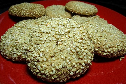 Erdnuss - Sesam - Plätzchen 10