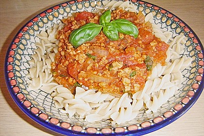 Vegetarische Bolognese 63