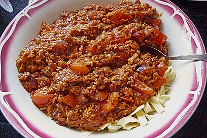 Vegetarische Bolognese 16