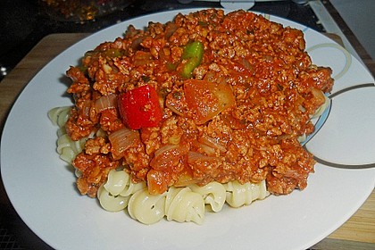 Vegetarische Bolognese 26