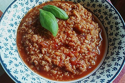 Vegetarische Bolognese 41