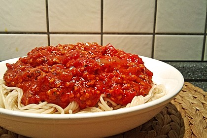 Vegetarische Bolognese 49