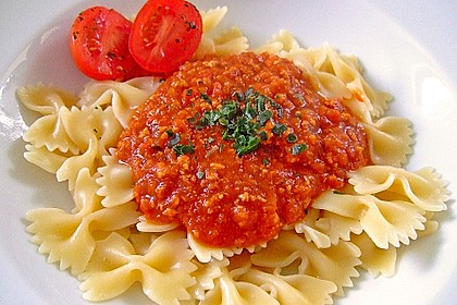 Vegetarische Bolognese 5