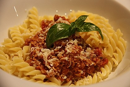 Vegetarische Bolognese 4