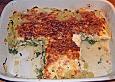 Spinat - Lachs - Kartoffelauflauf