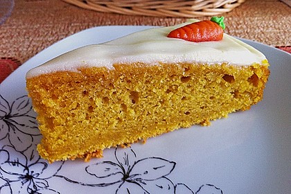 Karottenkuchen mit Frischk&auml;seguss 5