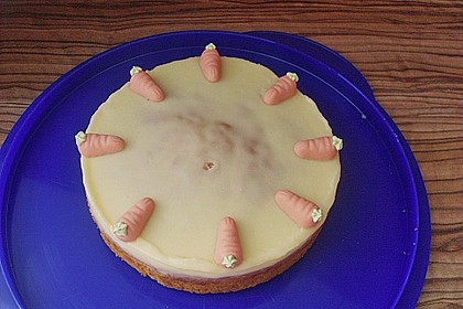 Karottenkuchen mit Frischk&auml;seguss 8