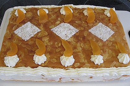 Aprikosen - Weintorte 3