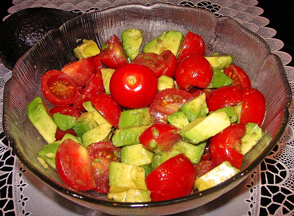 Avocado - Tomaten Salat (Rezept mit Bild) von klehmann | Chefkoch.de