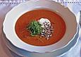Suppe von roten Linsen