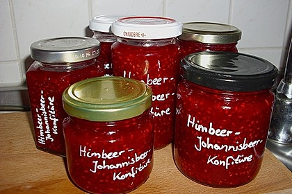 Himbeer - Johannisbeer - Konfit&uuml;re