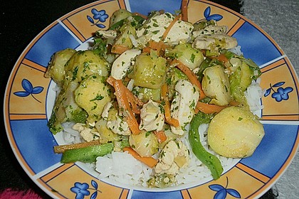 Rosenkohl aus dem Wok 4