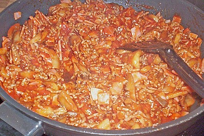 Geschichteter Nudelauflauf 7