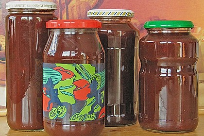 Pflaumensauce, pikant
