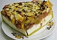 Quark -  Tropenfr&uuml;chte - Torte