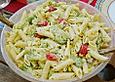 Vegetarischer Nudelsalat