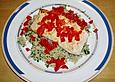 Lachs auf Spinat - Couscous