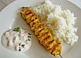 Gegrillte feurige H&uuml;hnchen - Tikka