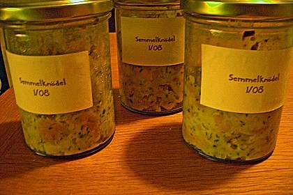 Semmelknödel im Glas 8