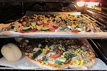 Italienischer Pizzateig 96