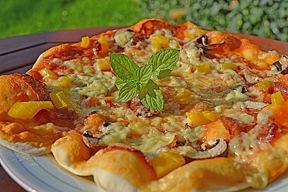 Italienischer Pizzateig 11