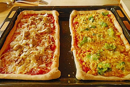Italienischer Pizzateig 63