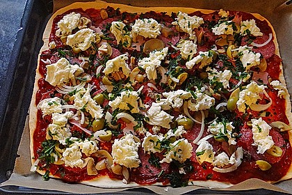 Italienischer Pizzateig 123