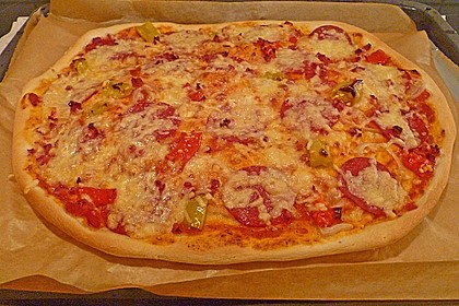 Italienischer Pizzateig 124