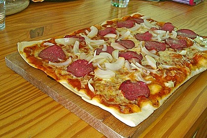 Italienischer Pizzateig 74