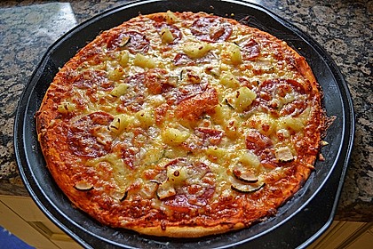 Italienischer Pizzateig 25